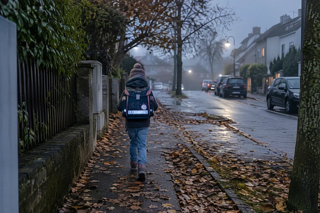 Sicher durch die dunklen Monate: Tipps für den Schulweg im Herbst